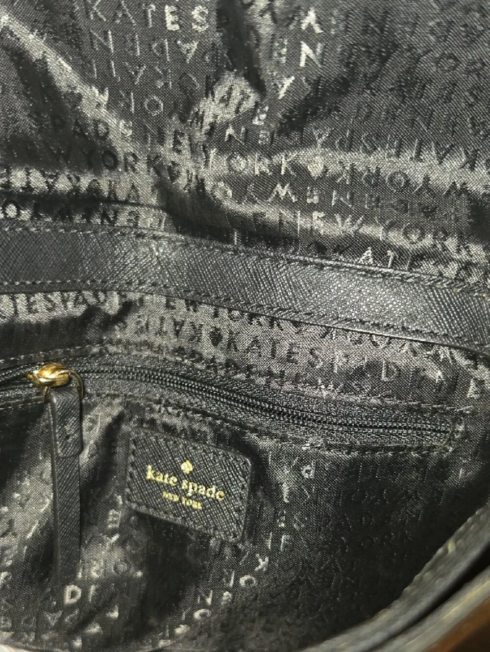 kate spade Black Studded Crossbody Bag